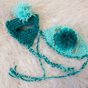 Knitting hats for my cats.